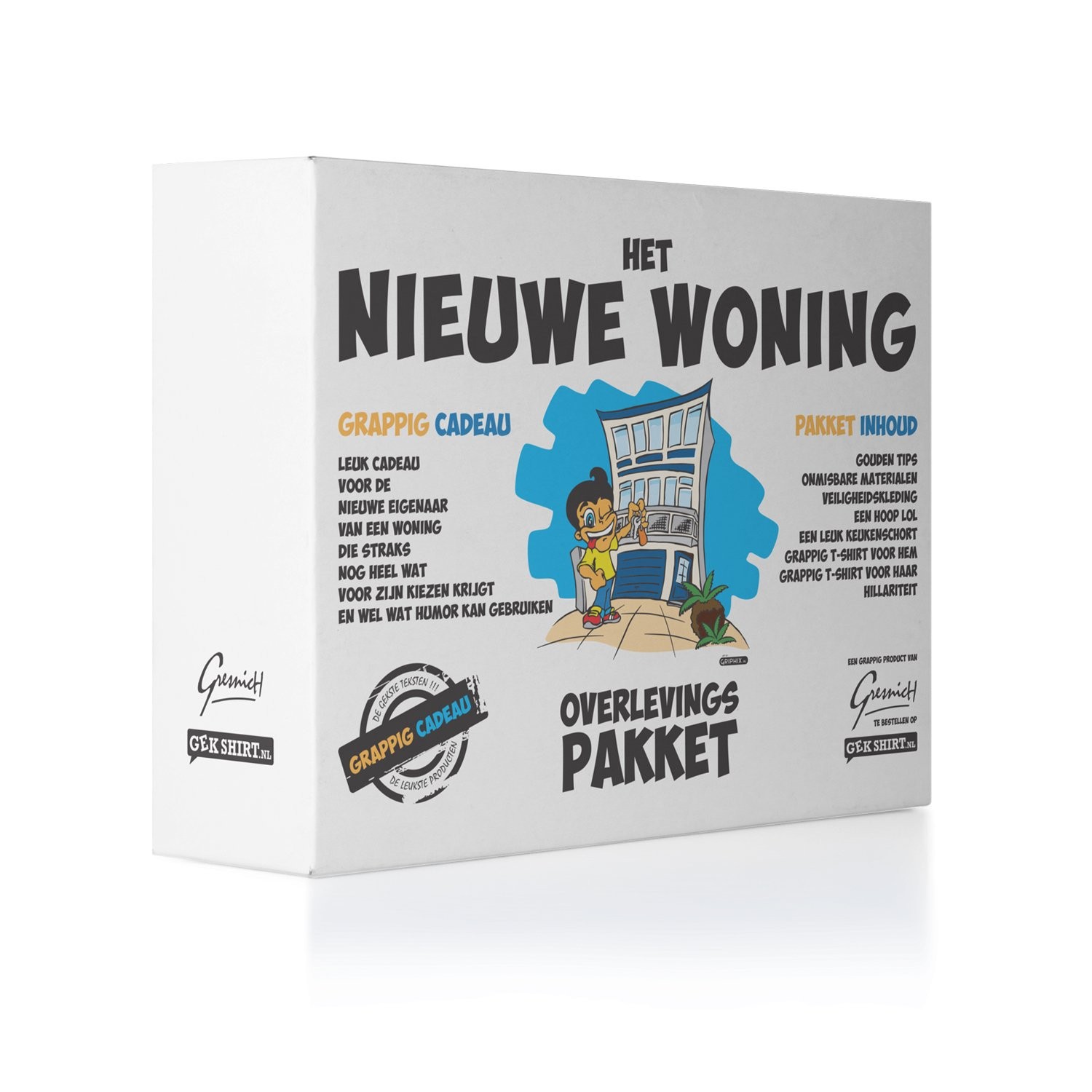 Nieuwe woning pakket Gek cadeau