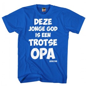 Deze jonge god is een trotse opa Opa shirt